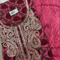 Gota Patti Cotton Block Printed Unstitched Suit Set
