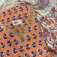 Gota Patti Cotton Block Printed Unstitched Suit Set