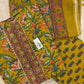Embroidered Cotton Block Printed Unstitched Suit Set