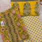 Embroidered Cotton Block Printed Unstitched Suit Set