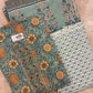 Embroidered Cotton Block Printed Unstitched Suit Set