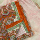 Cotton Block Printed Chiffon Dupatta Unstitched Suit Set