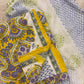 Cotton Block Printed Chiffon Dupatta Unstitched Suit Set
