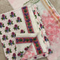 Kota Doriya Dupatta Cotton Block Printed Unstitched Suit Set