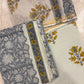 Kota Doriya Dupatta Cotton Block Printed Unstitched Suit Set