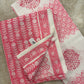 Cotton Block Printed Unstitched Suit Set