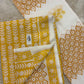 Cotton Block Printed Unstitched Suit Set