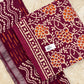 Cotton Block Printed Unstitched Suit Set