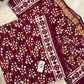 Cotton Block Printed Unstitched Suit Set