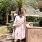 Floral Print Alia Cut Cotton Anarkali Suit Set