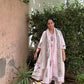 Floral Print Alia Cut Cotton Anarkali Suit Set