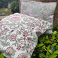 White Canvas Hand Block Printed Pure Cotton Cushion Cover