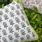 Cotton Slub  Hand Block Printed Cushion Cover