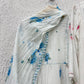 Mul Mul Cotton Floral A-Line Kurta Set with Lining