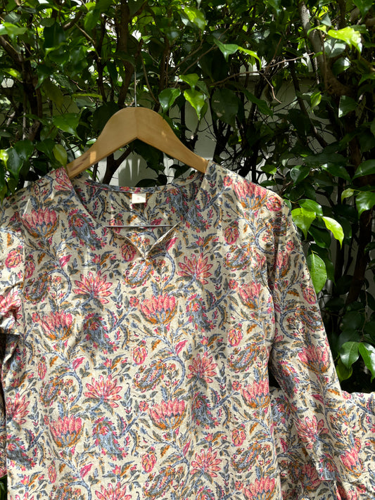 Floral Cotton Loungewear Set