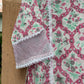 Pink Block Print Cotton Suit Set