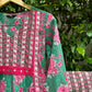 Floral Printed Cotton Straight Suit Set