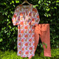 Floral Cotton Kurta Pant Set