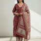 Pure Hand Block Printed Kurta Set