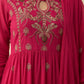 Mul Cotton Embroidered Anarkali Set