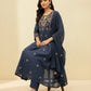 Mul Cotton Embroidered Anarkali Set