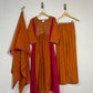 Mulchanderi A-Line 3-Piece Set with Lining