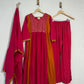 Mulchanderi A-Line 3-Piece Set with Lining