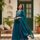Mulchanderi A-Line 3-Piece Set with Lining