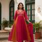Mulchanderi A-Line 3-Piece Set with Lining