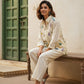 Mul Cotton Appliqué Co-ord Set
