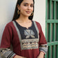 Handcrafted Printed Kurta Set with Statement Dupatta