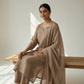 Mul Chanderi Elegant Solid Kurta Set