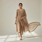 Mul Chanderi Elegant Solid Kurta Set