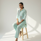 Pure Cotton Embroidered Co-ord Set