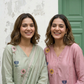 Mul Chanderi Floral Kurta Set with Delicate Embroidery (Pink)