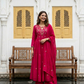 Mul Cotton Embroidered Anarkali Set