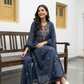 Mul Cotton Embroidered Anarkali Set