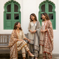Printed Cotton Anarkali Suit Set