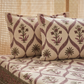 Pure Cotton Bagh Print Bedsheet (Pink)