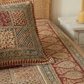 Maroon & Black Geometric Print Cotton Bedsheet Set