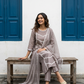 Soft Linen Grey Suit Set