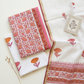 Kota Doriya Dupatta Cotton Block Printed Unstitched Suit Set