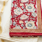 Kota Doriya Dupatta Cotton Block Printed Unstitched Suit Set