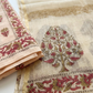Kota Doriya Dupatta Cotton Block Printed Unstitched Suit Set