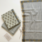 Kota Doriya Dupatta Cotton Block Printed Unstitched Suit Set