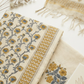 Kota Doriya Dupatta Cotton Block Printed Unstitched Suit Set
