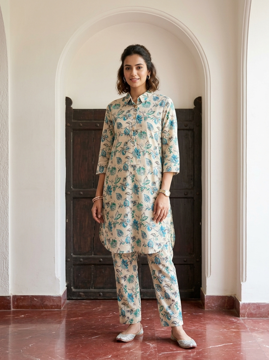 Floral printed Coordset