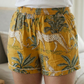 Printed Cotton Lounge Shorts