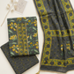 Embroidered Cotton Block Printed Unstitched Suit Set