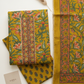 Embroidered Cotton Block Printed Unstitched Suit Set